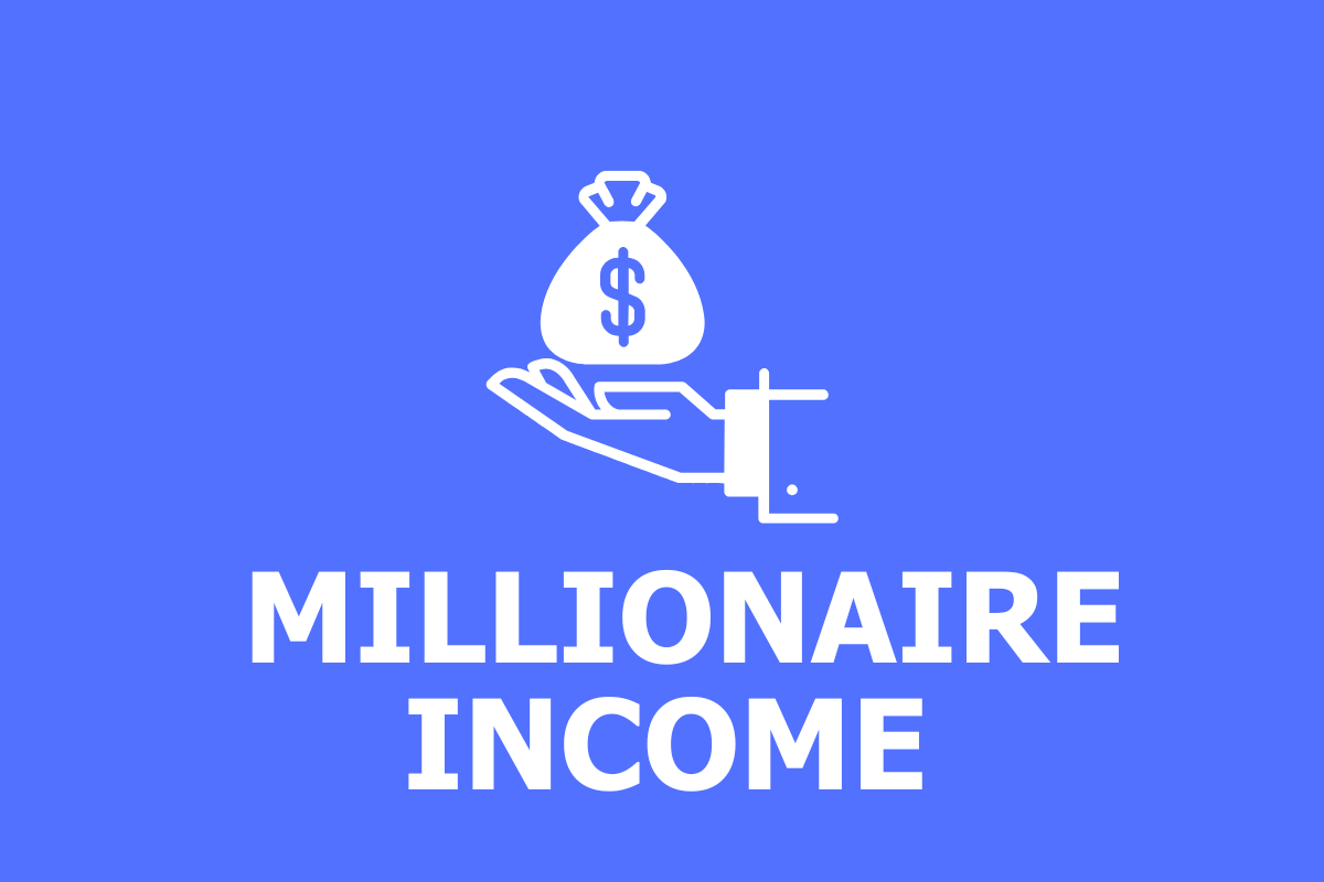 Passive Income of a Millionaire per Second, Minute, Hour & more