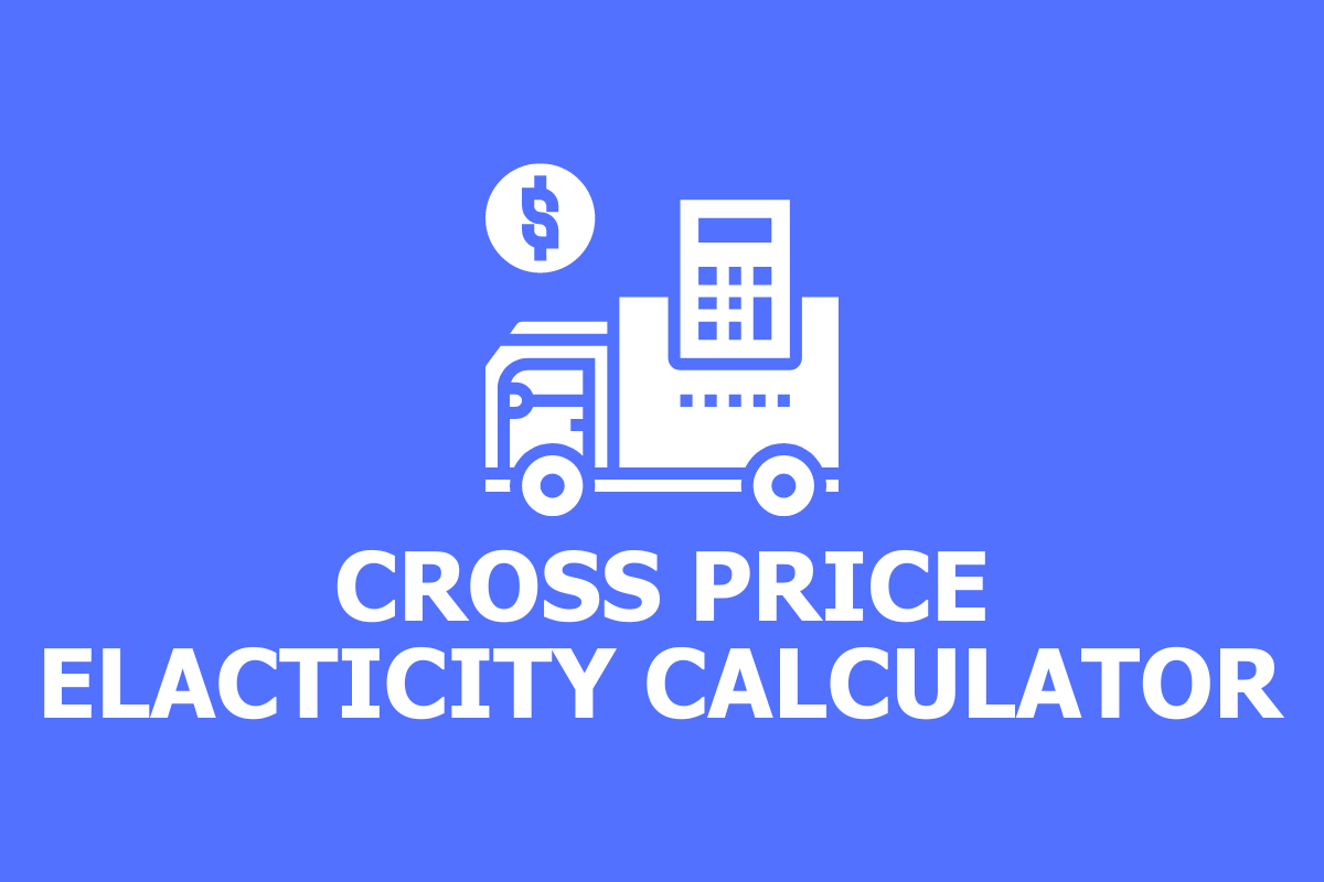Cross Price Elasticity Calculator