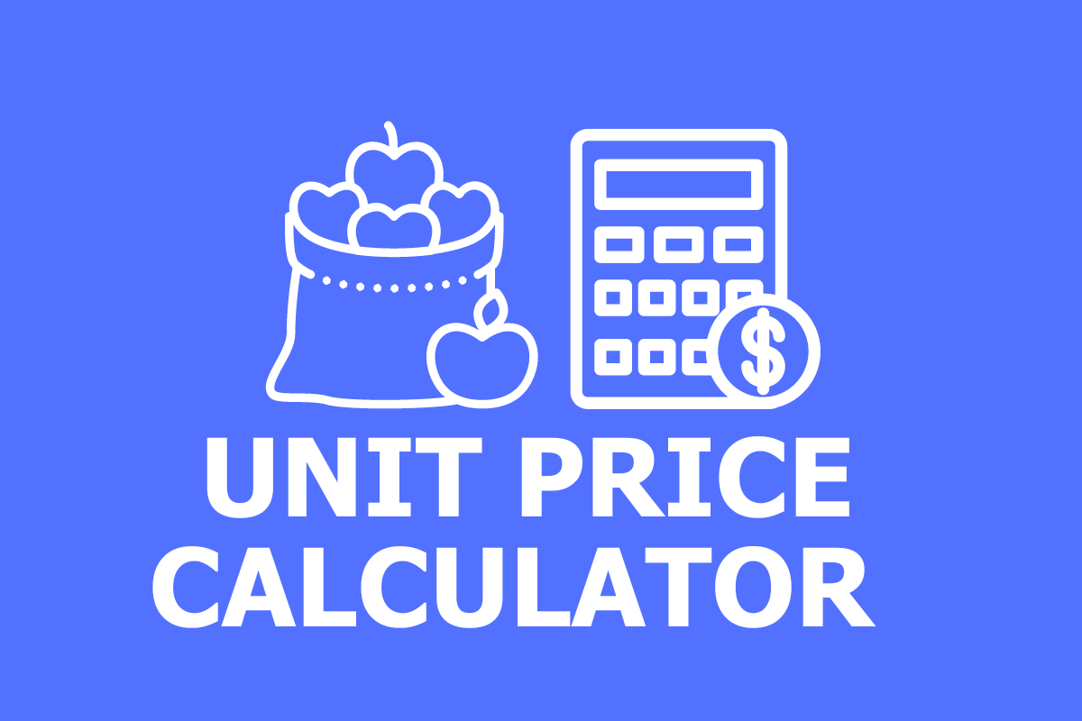 Unit Price Calculator